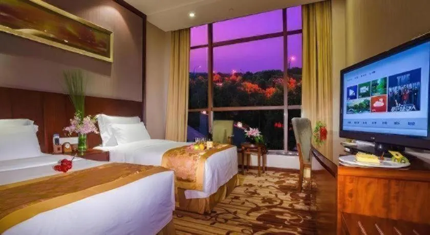 Bed in Hangzhou Xixi Nade Runzeyuan Hotel