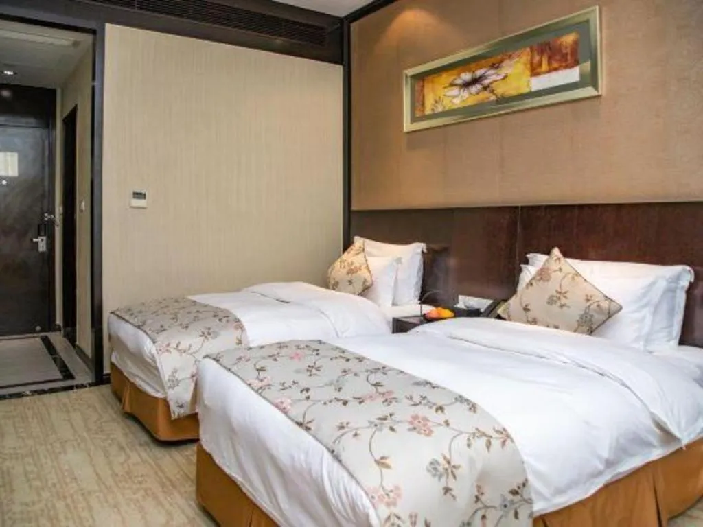 Bed in Hangzhou Xixi Nade Runzeyuan Hotel