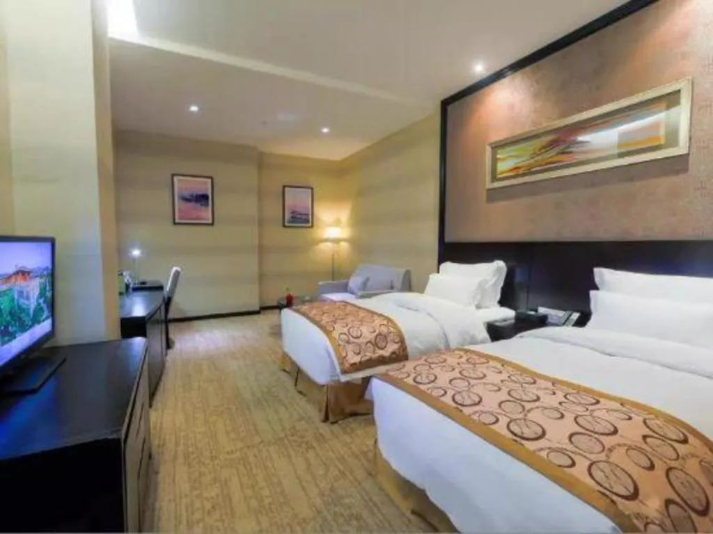 Bed in Hangzhou Xixi Nade Runzeyuan Hotel