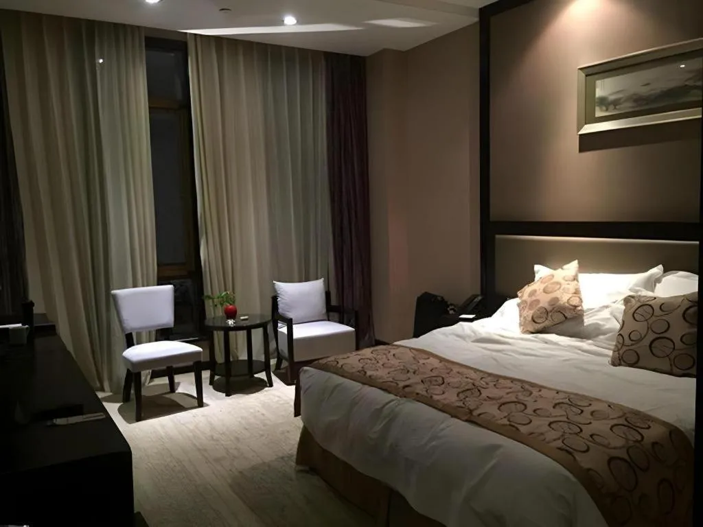 Bed in Hangzhou Xixi Nade Runzeyuan Hotel