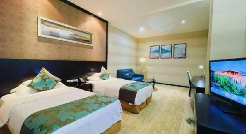 Bed in Hangzhou Xixi Nade Runzeyuan Hotel
