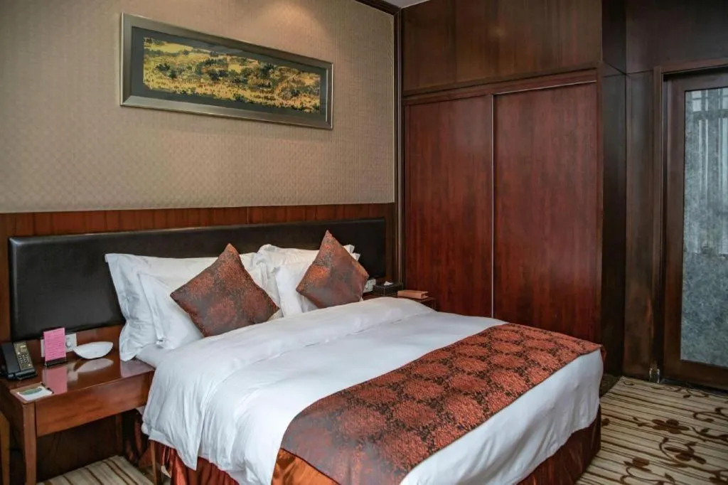 Bed in Hangzhou Xixi Nade Runzeyuan Hotel
