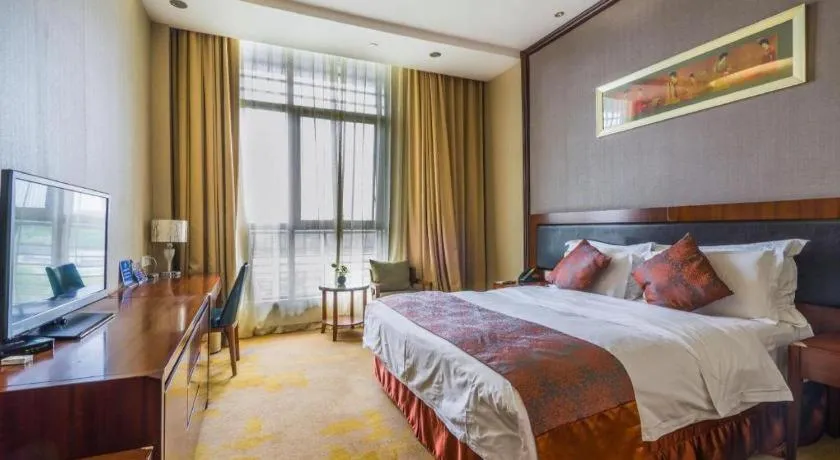 Bed in Hangzhou Xixi Nade Runzeyuan Hotel