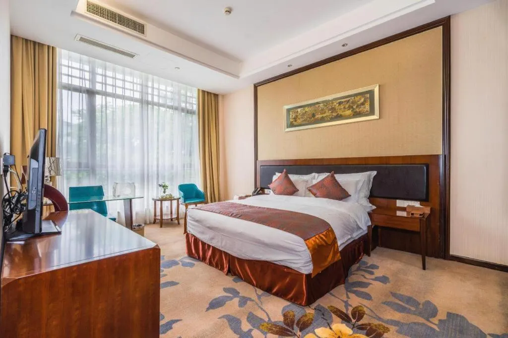Bed in Hangzhou Xixi Nade Runzeyuan Hotel