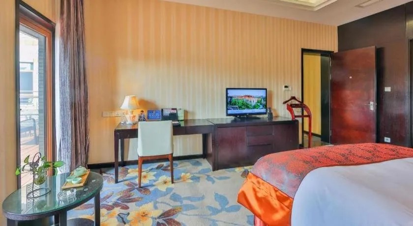 Bed in Hangzhou Xixi Nade Runzeyuan Hotel