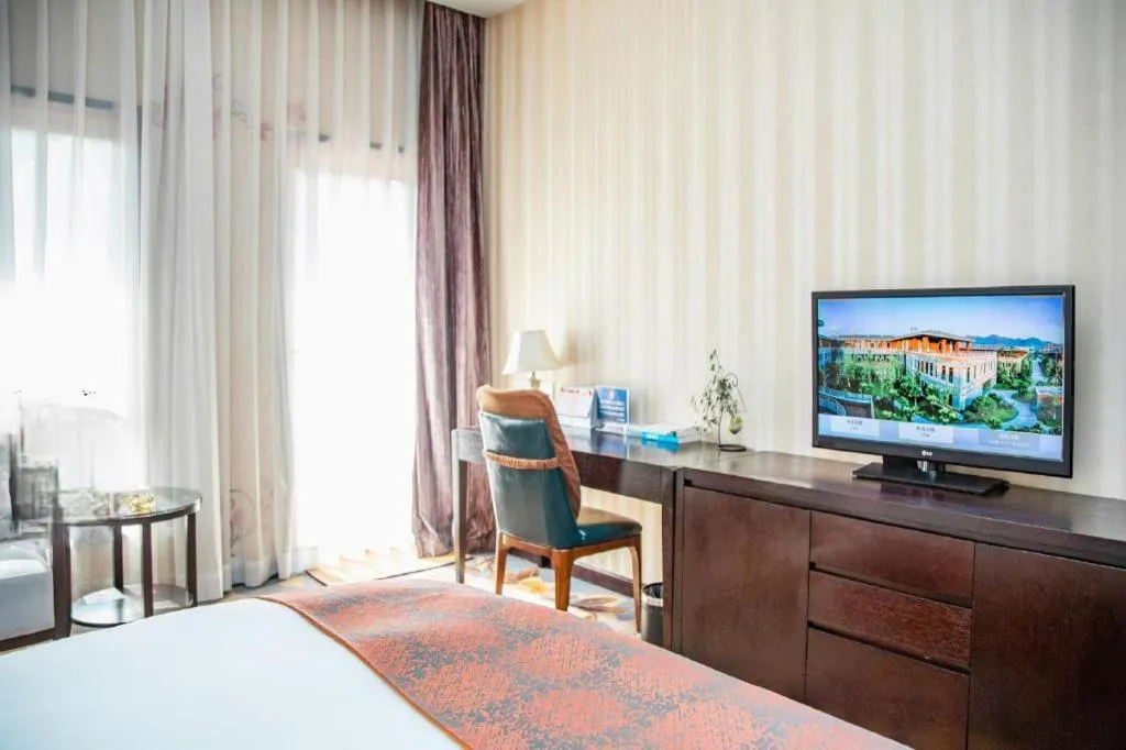 Bed in Hangzhou Xixi Nade Runzeyuan Hotel