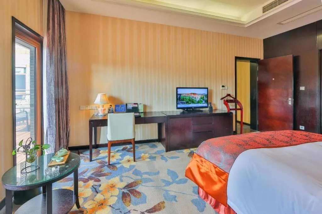 Bed in Hangzhou Xixi Nade Runzeyuan Hotel