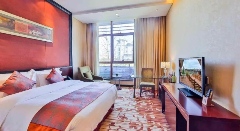 Bed in Hangzhou Xixi Nade Runzeyuan Hotel