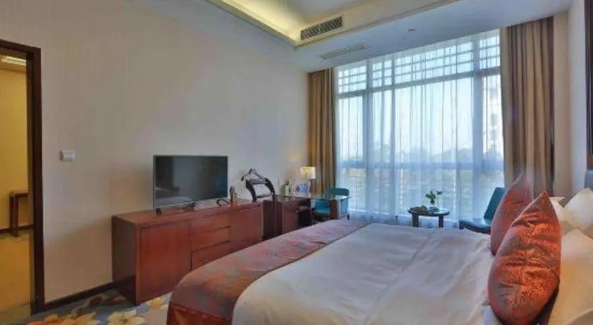 Bed in Hangzhou Xixi Nade Runzeyuan Hotel