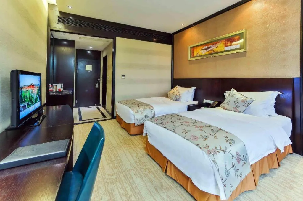 Bed in Hangzhou Xixi Nade Runzeyuan Hotel