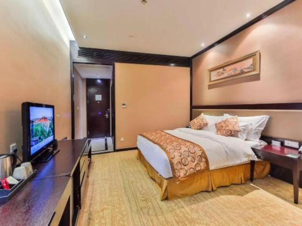 Bed in Hangzhou Xixi Nade Runzeyuan Hotel