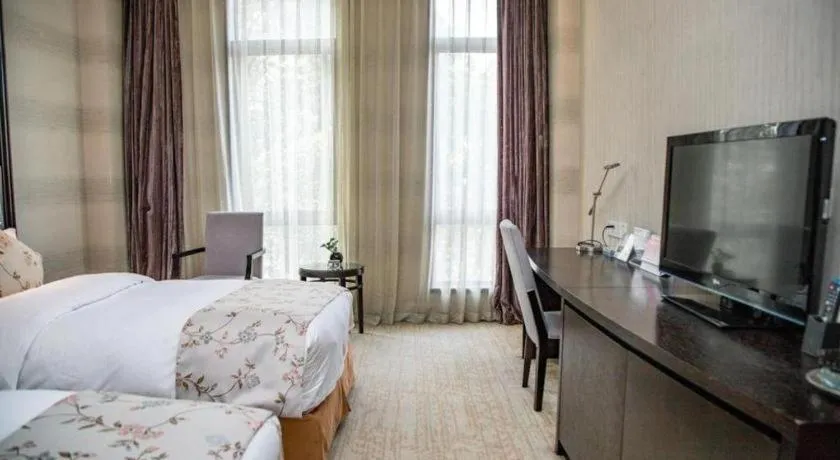 Bed in Hangzhou Xixi Nade Runzeyuan Hotel