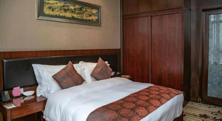 Bed in Hangzhou Xixi Nade Runzeyuan Hotel