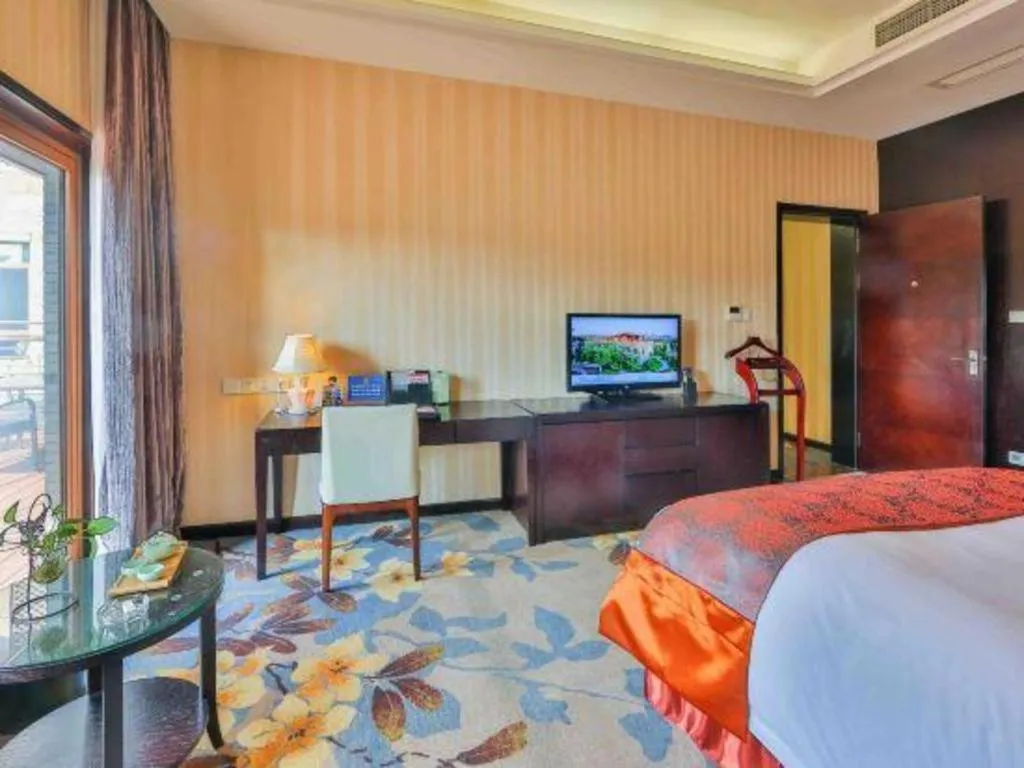 Bed in Hangzhou Xixi Nade Runzeyuan Hotel