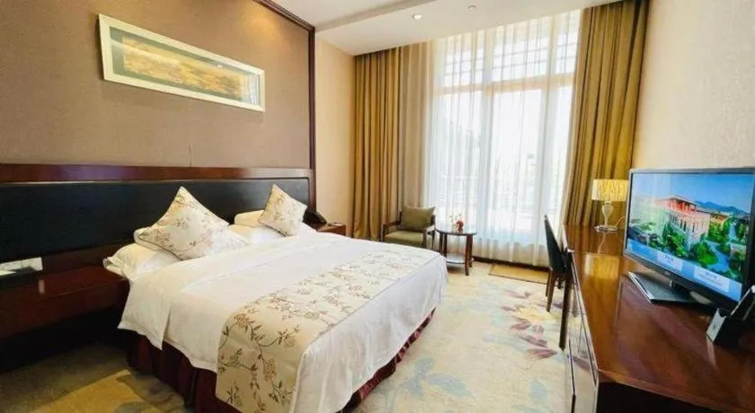 Bed in Hangzhou Xixi Nade Runzeyuan Hotel