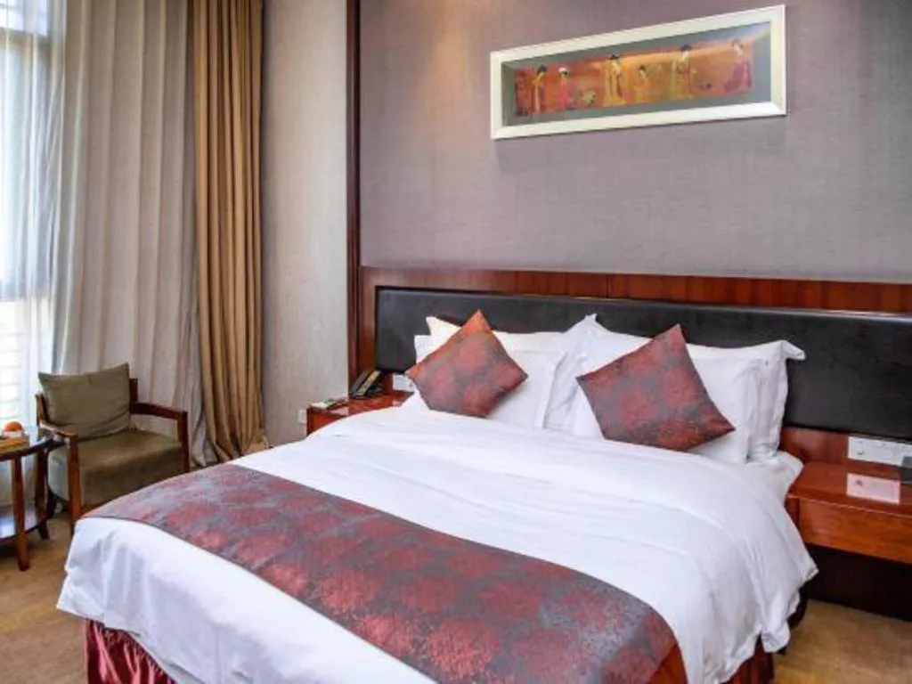Bed in Hangzhou Xixi Nade Runzeyuan Hotel
