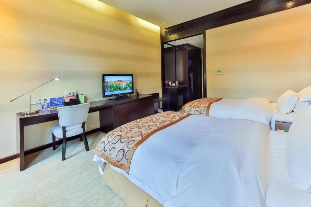 Bed in Hangzhou Xixi Nade Runzeyuan Hotel