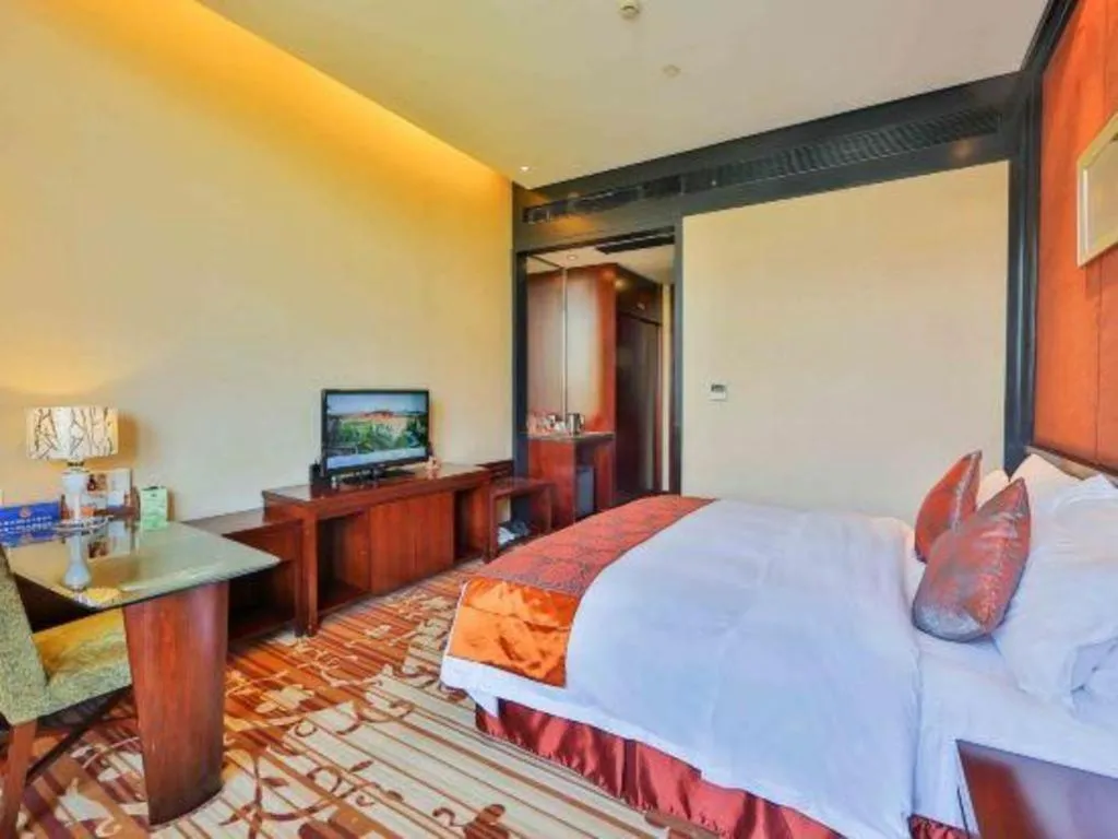 Bed in Hangzhou Xixi Nade Runzeyuan Hotel