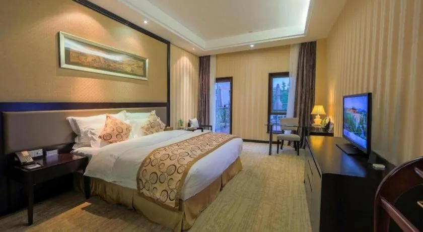 Bed in Hangzhou Xixi Nade Runzeyuan Hotel
