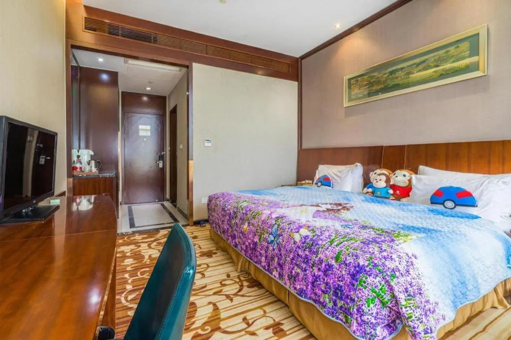 Bed in Hangzhou Xixi Nade Runzeyuan Hotel