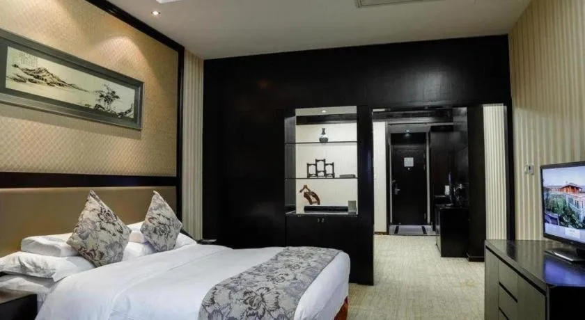 Bed in Hangzhou Xixi Nade Runzeyuan Hotel