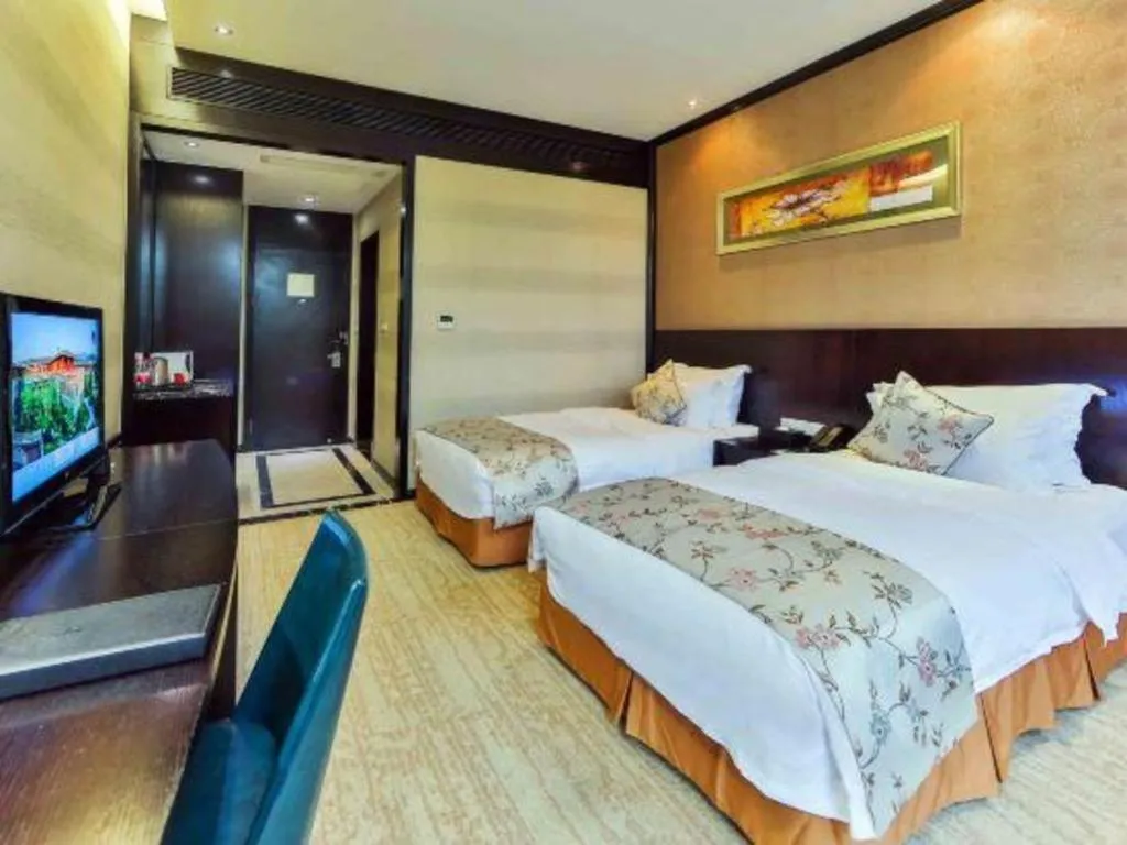 Bed in Hangzhou Xixi Nade Runzeyuan Hotel