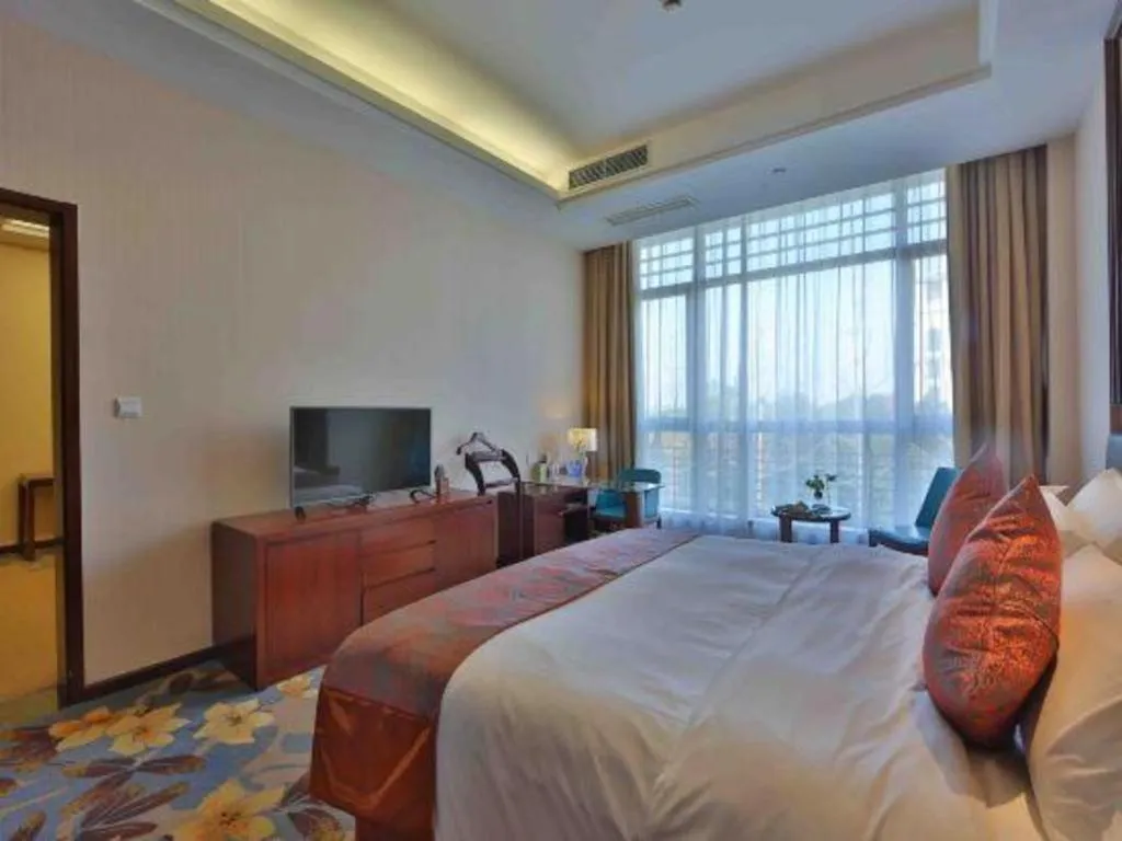 Bed in Hangzhou Xixi Nade Runzeyuan Hotel