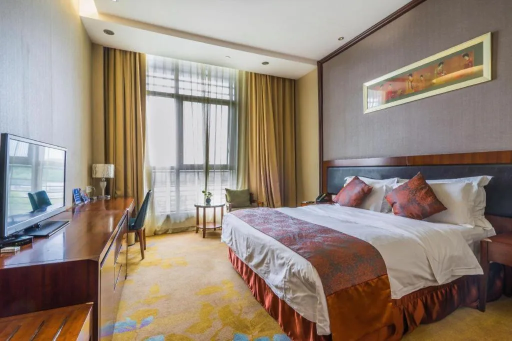 Bed in Hangzhou Xixi Nade Runzeyuan Hotel
