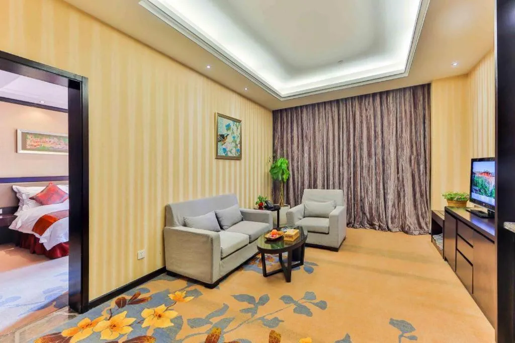 Bed in Hangzhou Xixi Nade Runzeyuan Hotel