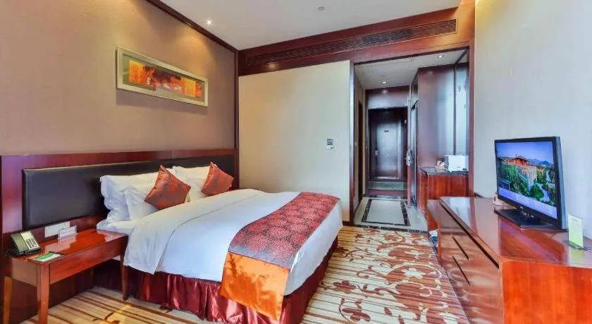 Bed in Hangzhou Xixi Nade Runzeyuan Hotel