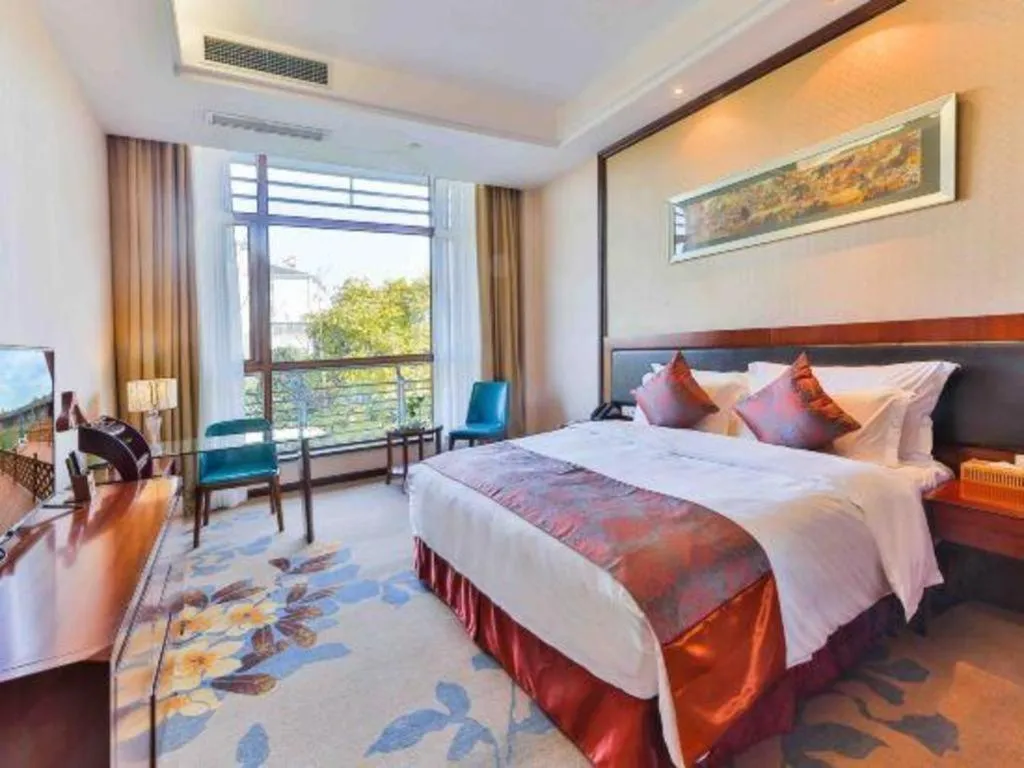 Bed in Hangzhou Xixi Nade Runzeyuan Hotel