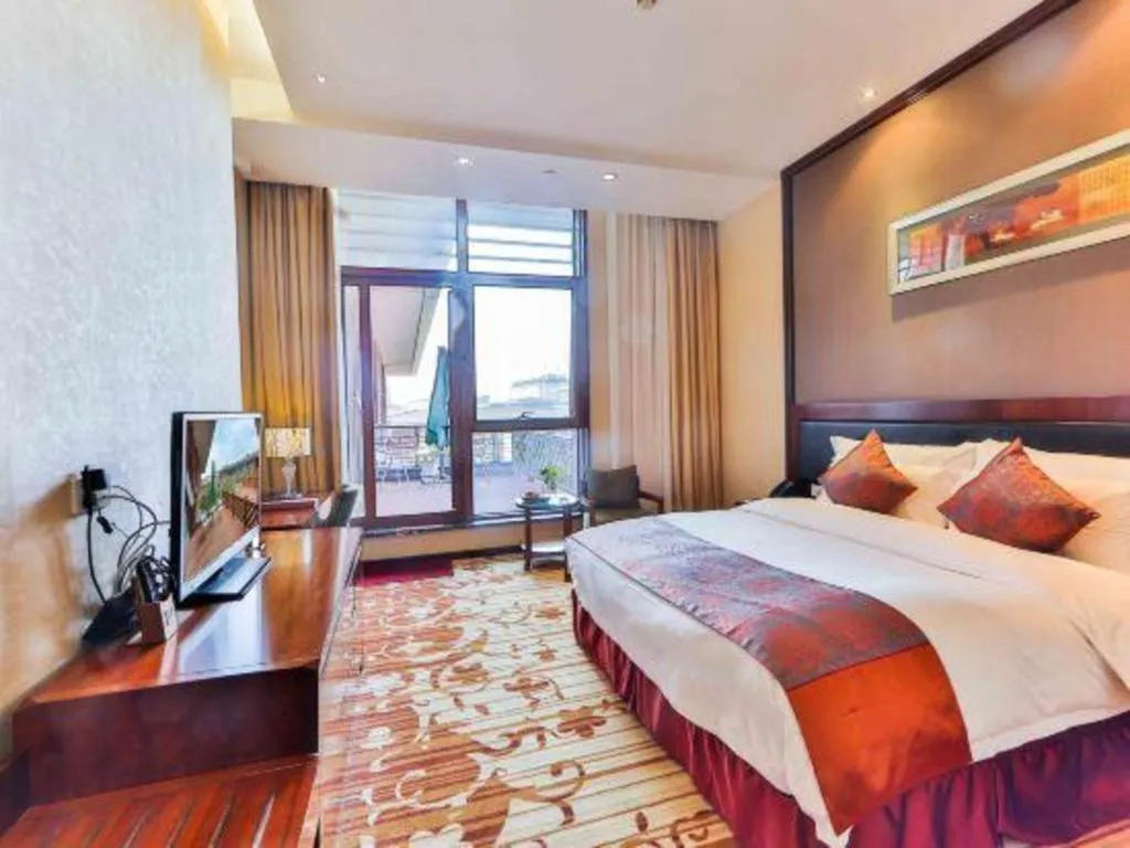 Bed in Hangzhou Xixi Nade Runzeyuan Hotel