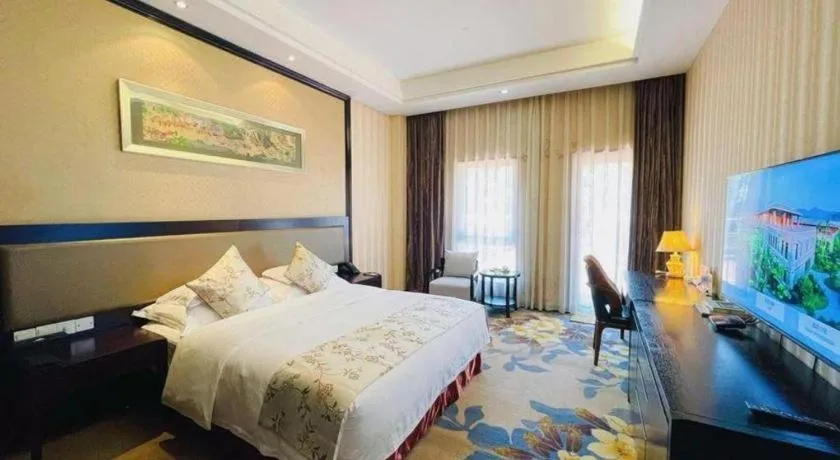 Bed in Hangzhou Xixi Nade Runzeyuan Hotel