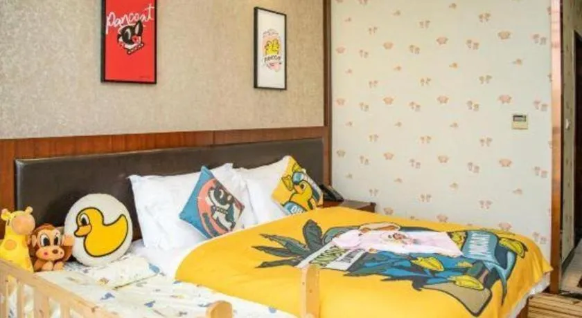 Bed in Hangzhou Xixi Nade Runzeyuan Hotel