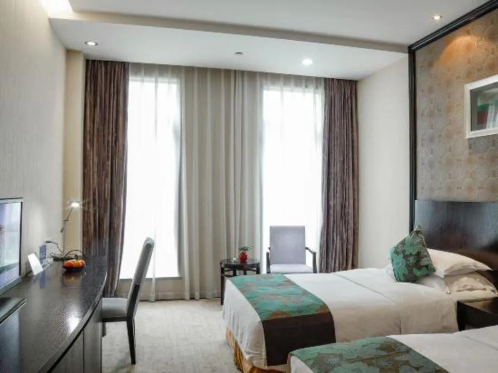 Bed in Hangzhou Xixi Nade Runzeyuan Hotel