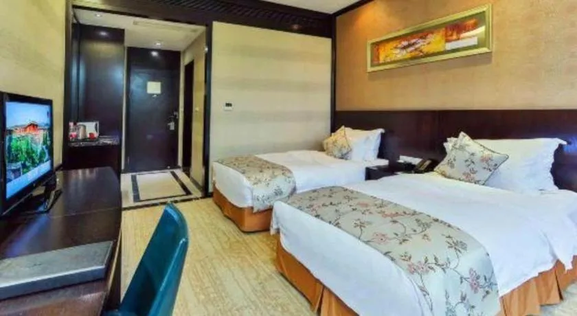 Bed in Hangzhou Xixi Nade Runzeyuan Hotel