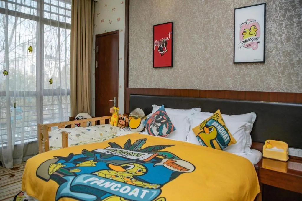 Bed in Hangzhou Xixi Nade Runzeyuan Hotel