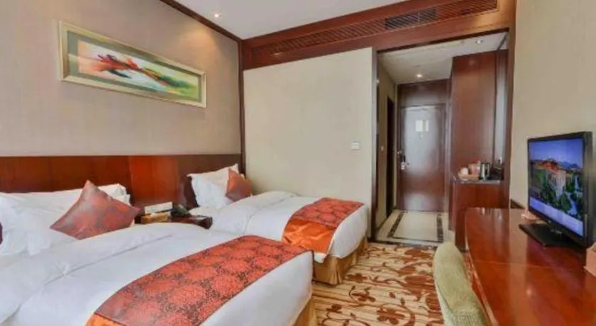 Bed in Hangzhou Xixi Nade Runzeyuan Hotel