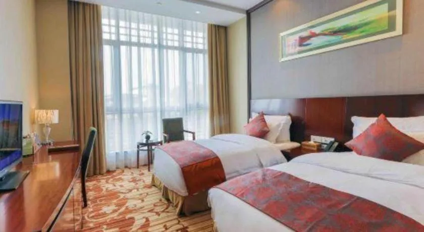Bed in Hangzhou Xixi Nade Runzeyuan Hotel