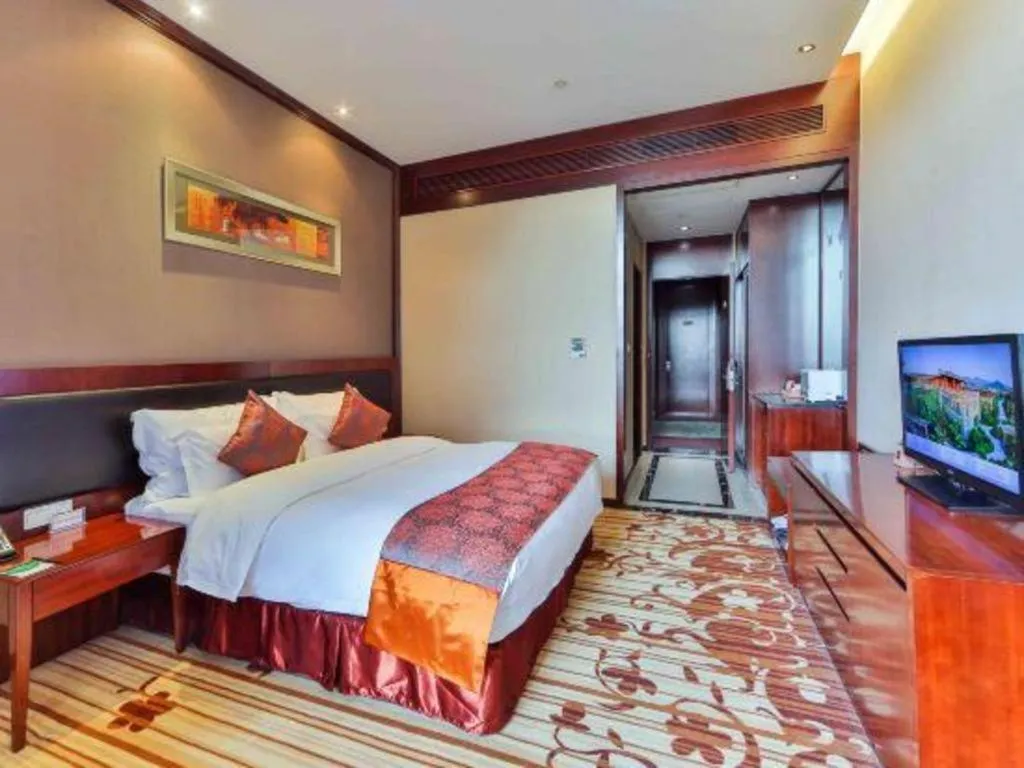 Bed in Hangzhou Xixi Nade Runzeyuan Hotel
