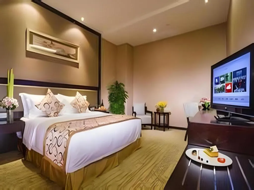 Bed in Hangzhou Xixi Nade Runzeyuan Hotel