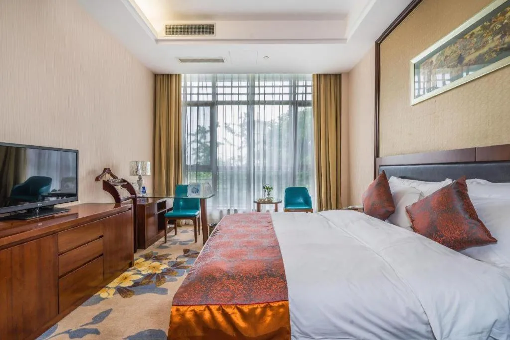 Bed in Hangzhou Xixi Nade Runzeyuan Hotel