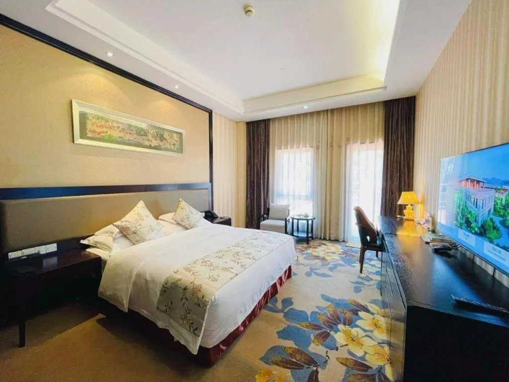 Bed in Hangzhou Xixi Nade Runzeyuan Hotel