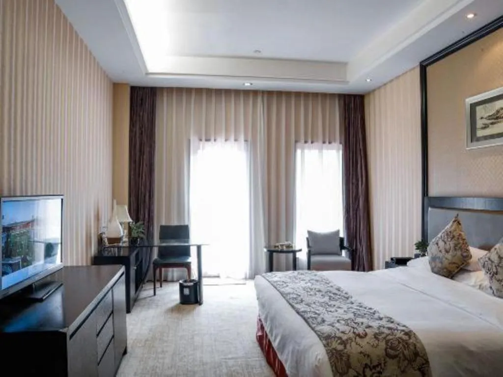 Bed in Hangzhou Xixi Nade Runzeyuan Hotel