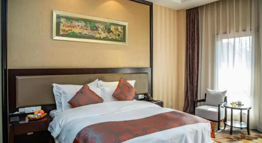 Bed in Hangzhou Xixi Nade Runzeyuan Hotel