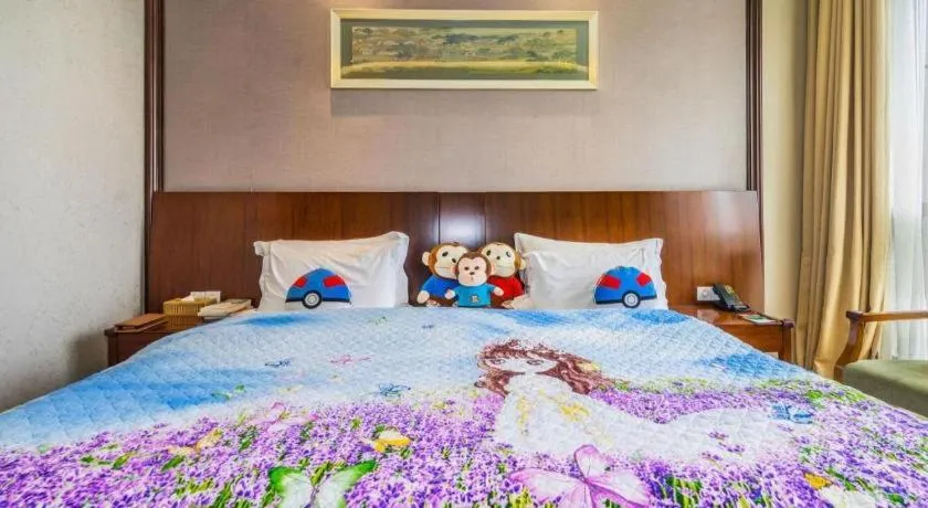Bed in Hangzhou Xixi Nade Runzeyuan Hotel