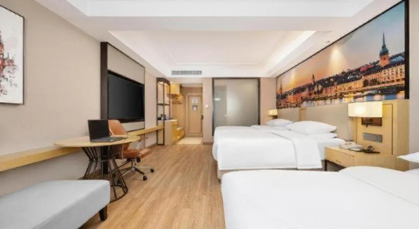 Bed in Vienna Hotel Tianjin Guizhou Road Branch