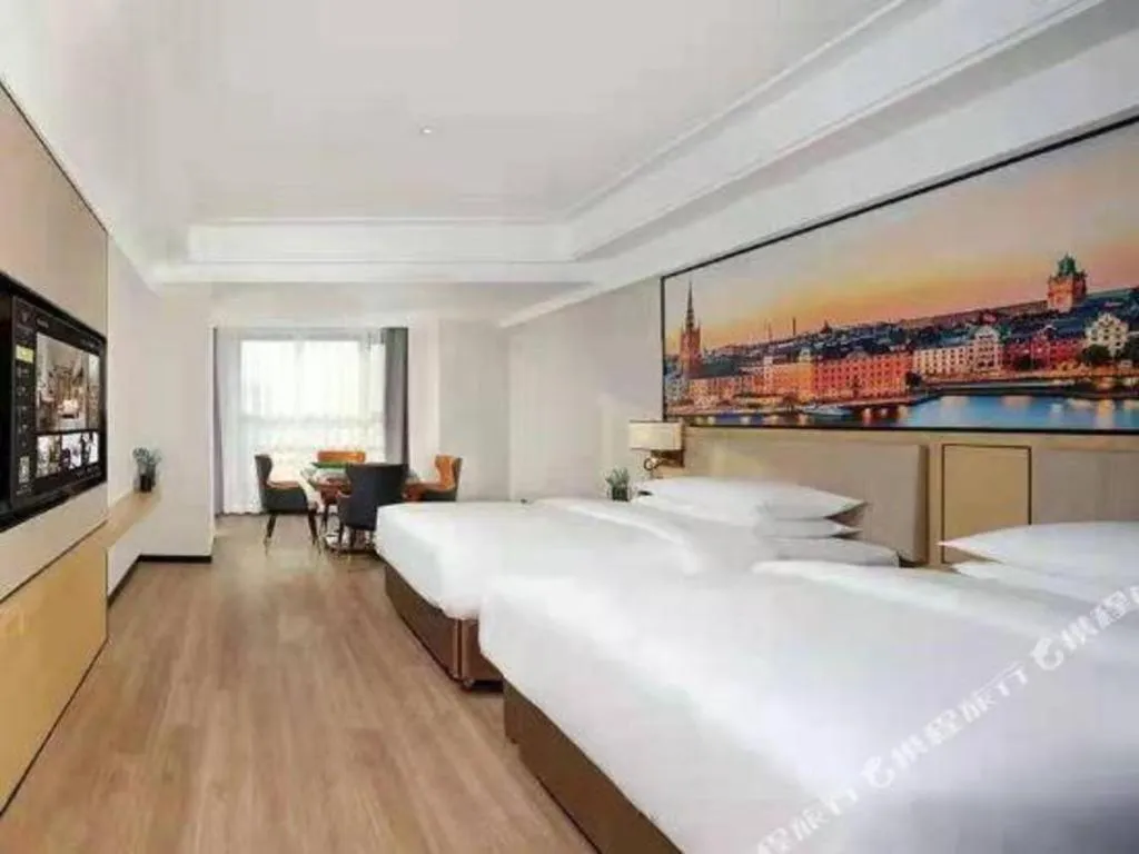 Bed in Vienna Hotel Tianjin Guizhou Road Branch