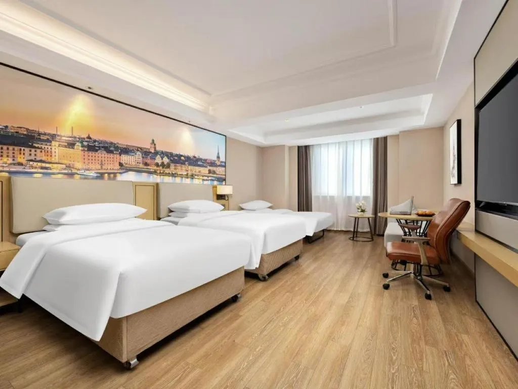 Bed in Vienna Hotel Tianjin Guizhou Road Branch