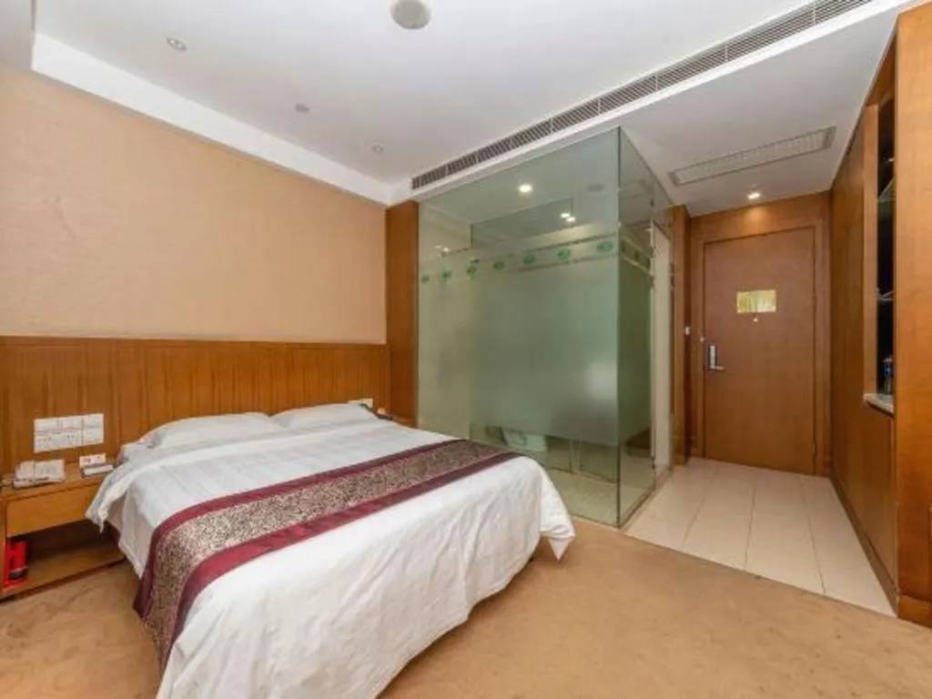 Bed in Sunparkview Hotel Shanghai